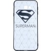 TopQ Zadný 3D silikónový kryt na Samsung J4+ biely Superman