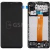 LCD displej + dotykové sklo a Rám Samsung Galaxy M12, M127F Originál Farba: Čierna