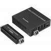 PremiumCord USB 3.2 5Gbps Super-speed 4-portový 150m Single-mode optický extender (8592220026806)