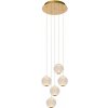 Lucide Lucide CINTRA - Pendant light - D32 cm - LED - 5x4,7W 2700K - Transparant 13499/22/60