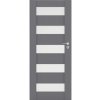 Interiérové ​​dvere Preston 2 laminát antracit 70 Ľ