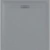 Geberit Sestra štvorcová sprchová vanička 90x90 cm sivá 550.260.00.2