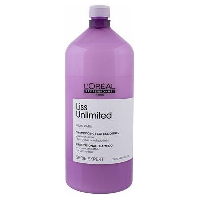 L'Oréal Professionnel Liss Unlimited Professional Shampoo 1500 ml šampon pro uhlazení nepoddajných vlasů pro ženy