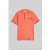 POLOKOŠEĽA GANT 2-COL TIPPING SS PIQUE POLO SUNSET PINK