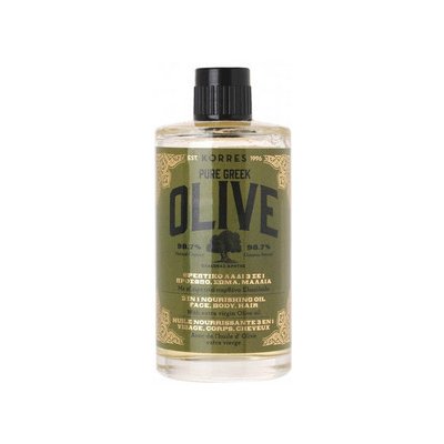 Korres Pure Greek Olive suchý telový anti-aging olej s gréckym extra panenským olivovým olejom s vôňou medu 100 ml