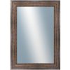 DANTIK - Zrkadlo v rámu, rozmer s rámom 50x70 cm z lišty TRITON široký meď (2951)