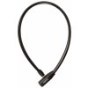 MAX1 650 mm čierny zámok lanko (VÝPREDAJ)
