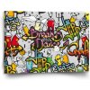 Sablio Obraz Graffity - 90x60 cm
