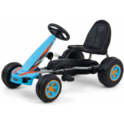 Milly Mally Gokart detská šlapacia kára Viper Blue