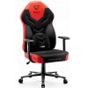 Herné kreslo Diablo Chairs X-Gamer 2.0 L, látka čierno-červená