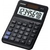 Casio MS-8F stolná kalkulačka, displej (počet míst) 8, na batérie, solárny pohon, čierna; MS-8F