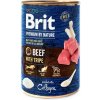 Brit Premium by Nature Beef with Tripes 400g konzerva pre psov