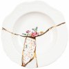 Seletti Hlboký tanier KINTSUGI 3 22 cm, biela