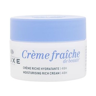 NUXE Creme Fraiche de Beauté Moisturising Rich Cream hydratační pleťový krém pro suchou pleť 50 ml pro ženy