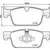 Sada brzdových platničiek kotúčovej brzdy BREMBO P 86 028