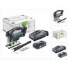 FESTOOL Akumulátorová vahadlová píla CARVEX PSBC 420 HPC 4,0 EBI-Plus v SYS3 M 187, stará: 575679
