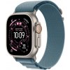 Apple Watch Ultra 3 (2025) 49mm Prírodný titán so svetlo modrým alpským ťahom S MEWK4QC/A