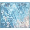 Predložka pred bidet Grund MAGMA 50 x 60 cm modrá zelená