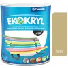 Chemolak Ekokryl Mat V2045 0208 béžová - vrchná akrylátová farba na drevo a kov 0,6l