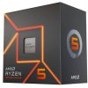 CPU AMD RYZEN 5 7600, 6-core, 3.8GHz, 38MB cache, 65W, socket AM5, BOX 100-100001015BOX