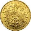 Zlatá minca Desaťkorunáčka Františka Jozefa I. Rakúská razba 1909