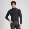 SPORTFUL Cyklistická zateplená bunda - TOTAL COMFORT - čierna