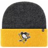 47 Brand Two Tone Brain Freeze Cuff Knit NHL Pittsburgh Penguins