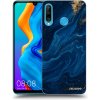 Picasee silikónový prehľadný obal pre Huawei P30 Lite - Blue