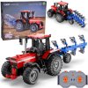 CaDa TECHNIC EE RC Technická Stavebnica Traktor s Pluhom 1675ks 1:17 na diaľkové ovládanie