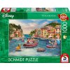 Puzzle Schmidt 1000 dielikov T. Kinkade - Disney: Mickey a Minnie v Taliansku