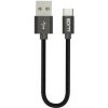 Kábel WG USB/USB-C, 20cm (7974) čierny