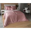 Matějovský Obliečka Posteľná bielizeň - Luna staroružový bambusový satén 1x 140/200, 1x 70/90 140x200+70x90 hnedá