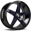 Seventy9 Seventy9 SV-N 8x18 5x112 ET35 Black Glossy Milled Blue 66.6