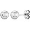 SOFIA strieborné náušnice guličky CK30102560009G+CK30102560009G