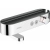HANSGROHE ShowerTablet Select vaňový termostat Pulsify 400 na stenu, pre 2 spotrebiče, chróm, 24340000