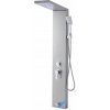 Sprchový panel 134,5 cm s LED + duálnym režimom sprchovania, nerezová oceľ