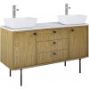 Lotosan LN8917 VERSE skrinka pod dosku 140 cm 140 x 54 x 45,6 cm dub verse