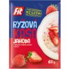 Fit Ryžová kaša jahodová 60 g bezgluténová