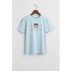 TRIČKO GANT ARCHIVE SHIELD SS T-SHIRT CALMING BLUE