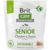 Brit Care Dog Sustainable Senior Chicken & Insect 1 kg | Granule pre psov
