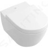 VILLEROY & BOCH - Subway 2.0 Závesné WC, DirectFlush, AntiBac, CeramicPlus, alpská biela 5614R0T2