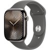 Apple Watch Series 10 42 mm Cellular Prírodný titán so skalne sivým športovým remienkom – S/M MWXD3QC/A
