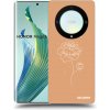 Picasee silikónový prehľadný obal pre Honor Magic5 Lite 5G - Peonies