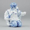 Cibulák Chlapec s ovečkou 6,2 x 5,5 x 7,2 cm 0,060 g Originálny Český Porcelán Dubí