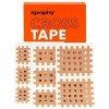 Spophy Cross Tape Typ Mix A 2,1 x 2,7 cm + B 3,6 x 2,8 cm + C 5,2 x 4,4 cm 130 ks