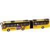LeanToys RC kloubový školní autobus na dálkové ovládání, trolejbus 1:32 žlutý