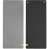 Šedo-čierna podložka do fitness centra, posilňovne a na cvičenie HMS Premium MFK08 - dĺžka 140 cm, šírka 60 cm, výška 1,5 cm