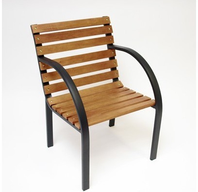 DEMA Záhradná stolička Modern 55 cm drevo/ kov od 44,9 € - Heureka.sk