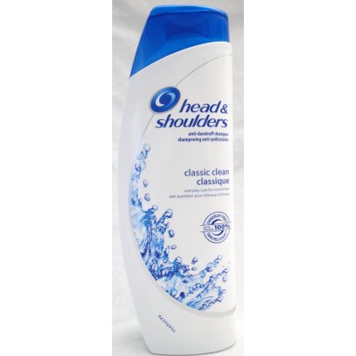 Head & Shoulders Classic Clean šampón proti lupinám na normálne vlasy čistý a šetrný k pokožke 400 ml