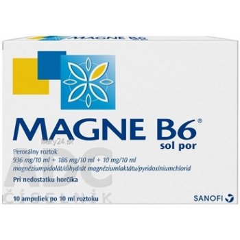 Magne-B6 sol.por. sol.por.10 x 10 ml